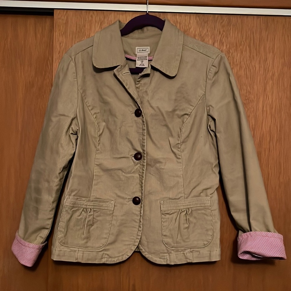 Womens corduroy blazer size 12